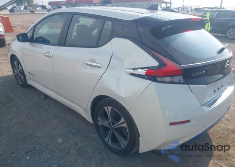 2019 Nissan Leaf Sv из США, поврежденный, VIN 1N4AZ1CP1KC320542